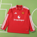 Camisa Manchester United 2026/27 – Titular Manga Longa