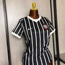 Camisa Corinthians 2026/27 – Reserva Feminina – Preto e branco