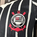 Camisa Corinthians 2026/27 – Reserva – Jogador – Preto e branco