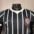 Camisa Corinthians 2026/27 – Reserva – Jogador – Preto e branco