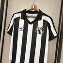 Camisa Santos 2026/27 – Reserva Masculina – Preto e branco