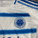 Camisa Cruzeiro 2025/26 – Reserva Infantil