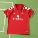 Camisa Manchester United 2026/27 – Titular Infantil