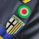 Camisa Retrô Parma 1999/00 – Reserva – Azul e Amarela
