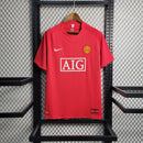 Camisa Retrô Manchester United 2007/08 – Titular – Vermelha