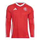 Camisa Internacional 2025/26 – Titular Manga Longa Masculina – Vermelha