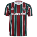 Camisa Fluminense 2025/26 – Titular – Vinho e Verde