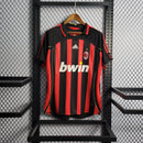 Camisa Retrô Milan 2006/07 – Titular – Vermelha e Preta