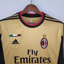 Camisa Retrô Milan 2013/14 – Terceira Masculino – Dourado – Adidas