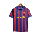 Camisa Retrô Barcelona 2009/10 – Titular Masculina – Torcedor – Azul e Grená – Nike