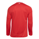 Camisa Internacional 2025/26 – Titular Manga Longa Masculina – Vermelha