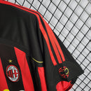 Camisa Retrô Milan 2006/07 – Titular – Vermelha e Preta
