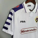Camisa Retrô Fiorentina 1998/99 – Reserva Masculino – Branco – Fila