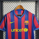 Camisa Retrô Barcelona 2009/10 – Titular Masculina – Torcedor – Azul e Grená – Nike