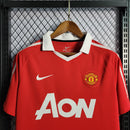 Camisa Retrô Manchester United 2010/11 – Titular – Vermelha