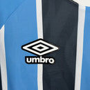 Camisa Grêmio 2025/26 – Titular Manga Longa – Azul e Preta