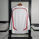 Camisa Retrô Milan 2006/07 – Reserva Manga Longa – Branca