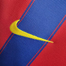 Camisa Retrô Barcelona 2009/10 – Titular Masculina – Torcedor – Azul e Grená – Nike