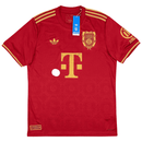 Camisa Bayern de Munique 2025 – Aniversário 125 anos – Vermelha