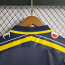 Camisa Retrô Parma 1999/00 – Reserva – Azul e Amarela