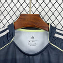 Camisa Real Madrid 2025/26 – Reserva Manga Longa – Preta
