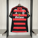 Camisa Flamengo 2025/26 – Titular Masculina – Vermelho e Preto