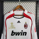 Camisa Retrô Milan 2006/07 – Reserva Manga Longa – Branca