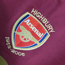 Camisa Retrô Arsenal 2005/06 – Titular – Vinho