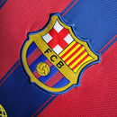 Camisa Retrô Barcelona 2009/10 – Titular Masculina – Torcedor – Azul e Grená – Nike