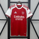 Camisa Arsenal 2025/26 – Titular – Vermelha