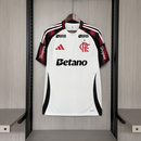Camisa Flamengo 2025/26 – Reserva Masculina – Branca
