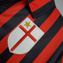 Camisa Retrô Milan 1999/2000 – Vermelha e Preta – Adidas