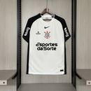 Camisa Corinthians 2025/26 – Titular Masculina – Branca e Preta