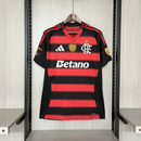 Camisa Flamengo 2025/26 – Titular Masculina – Vermelho e Preto