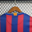 Camisa Retrô Barcelona 2009/10 – Titular Masculina – Torcedor – Azul e Grená – Nike