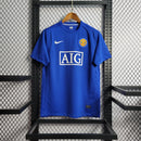 Camisa Retrô Manchester United 2007/08 – Reserva – Azul