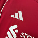 Camisa Liverpool 2025/26 – Titular Manga Longa – Vermelha