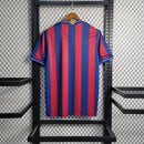 Camisa Retrô Barcelona 2009/10 – Titular Masculina – Torcedor – Azul e Grená – Nike