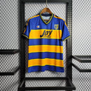 Camisa Retrô Parma 2001/02 – Reserva – Azul e Amarela