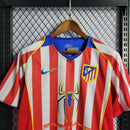 Camisa Retrô Atlético de Madrid 2004/05 – Spider – Branca e Vermelha