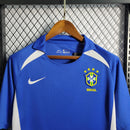 Camisa Retrô Brasil 2002 – Reserva – Azul