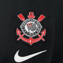 Camisa Corinthians 2025/26 – Reserva Masculina – Preta e Branco