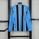 Camisa Grêmio 2025/26 – Titular Manga Longa – Azul e Preta