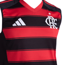 Camisa Flamengo 2025/26 – Titular Masculina – Regata – Vermelho e Preto – Adidas
