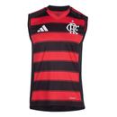 Camisa Flamengo 2025/26 – Titular Masculina – Regata – Vermelho e Preto – Adidas