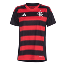 Camisa Flamengo 2025/26 – Feminina – Vermelho e Preto