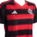 Camisa Flamengo 2025/26 – Feminina – Vermelho e Preto