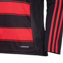 Camisa Flamengo 2025/26 – Manga Longa Masculina – Vermelho e Preto – Adidas