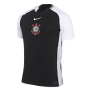 Camisa Corinthians 2025/26 – Reserva Masculina – Preta e Branco