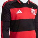 Camisa Flamengo 2026/27 – Manga Longa Masculina – Vermelho e Preto